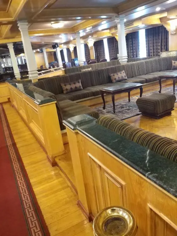 Lounge aboard the MS King Tut I Nile Cruise Nile cruise